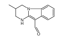 3-methyl-1,2,3,4-tetrahydropyrimido[1,2-a]indole-10-carbaldehyde结构式