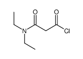 3-(diethylamino)-3-oxopropanoyl chloride结构式