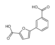 5-(3-羧基苯基)-呋喃-2-羧酸结构式