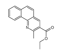 ethyl 2-methylbenzo[h]quinoline-3-carboxylate Structure