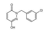 2-[(3-chlorophenyl)methyl]-1H-pyridazine-3,6-dione Structure