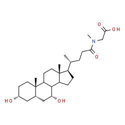 sarcochenodeoxycholic acid Structure