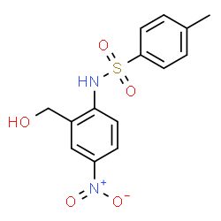 N-(2-HYDROXYMETHYL-4-NITRO-PHENYL)-4-METHYL-BENZENESULFONAMIDE Structure