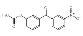 3-ACETOXY-3'-NITROBENZOPHENONE结构式