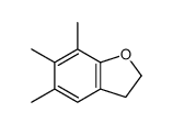 5,6,7-trimethyl-2,3-dihydro-1-benzofuran Structure