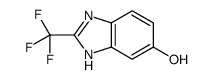 2-(trifluoromethyl)-3H-benzimidazol-5-ol Structure