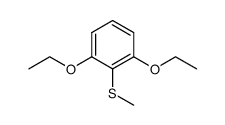 2,6-diethoxythioanisole结构式