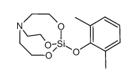 1-(2,6-dimethylphenoxy)silatrane结构式