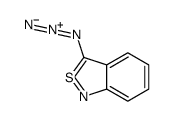 3-azido-2,1-benzothiazole Structure