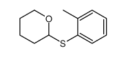 tetrahydro-2-[(methylphenyl)thio]-2H-pyran Structure
