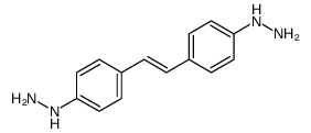 [4-[2-(4-hydrazinylphenyl)ethenyl]phenyl]hydrazine结构式