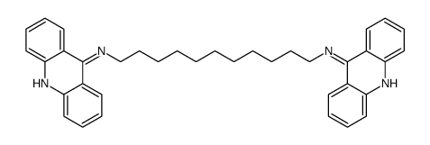 N,N'-di(acridin-9-yl)undecane-1,11-diamine结构式
