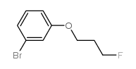 1-bromo-3-(3-fluoropropoxy)benzene Structure
