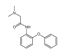 2-(dimethylamino)-N-(2-phenoxyphenyl)acetamide结构式