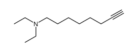 diethyl-oct-7-ynyl-amine结构式