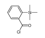 Benzoyl chloride, 2-(trimethylsilyl)- (9CI) Structure