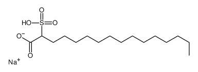 sodium hydrogen sulphonatopalmitate结构式