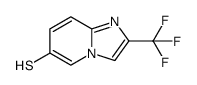 2-(trifluoromethyl)imidazo[1,2-a]pyridine-6-thiol Structure