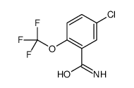 5-Chloro-2-(trifluoromethoxy)benzamide Structure