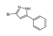 3-bromo-5-phenyl-1H-Pyrazole结构式