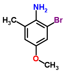 2-Bromo-4-methoxy-6-methylaniline picture