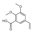 5-ethenyl-2,3-dimethoxybenzoic acid结构式