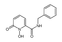 N-benzyl-1-hydroxy-6-oxopyridine-2-carboxamide Structure