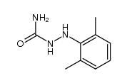 (2,6-dimethylphenyl)semicarbazide Structure