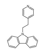 4-[2-(9-carbazolyl)ethyl]pyridine Structure