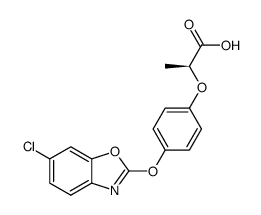 (-)-(S)-fenoxoprop结构式