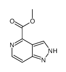 1H-吡唑并[4,3-c]吡啶-4-羧酸甲酯结构式