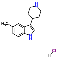 5-Methyl-3-(piperidin-4-yl)-1H-indole hydrochloride Structure