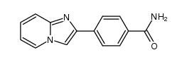 2-(4-Aminocarbonyl-phenyl)-imidazo[1,2-a]pyridine Structure