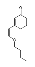 3-(2-butoxyethenyl)-2-cyclohexen-1-one Structure