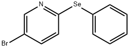 5-bromo-2-pyridyl phenyl selenide结构式