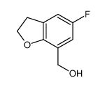 (5-fluoro-2,3-dihydro-1-benzofuran-7-yl)methanol Structure