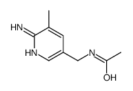 N-((6-Amino-5-methylpyridin-3-yl)methyl)acetamide结构式