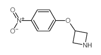 3-(4-Nitrophenoxy)azetidine Structure