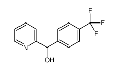 pyridin-2-yl-[4-(trifluoromethyl)phenyl]methanol Structure