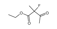 Butanoic acid,2-fluoro-2-methyl-3-oxo-,ethyl ester结构式