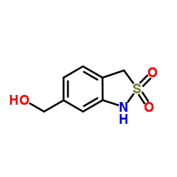 (2,2-Dioxido-1,3-dihydro-2,1-benzothiazol-6-yl)methanol Structure