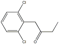 1-(2,6-DICHLOROPHENYL)BUTAN-2-ONE结构式