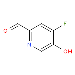 4-Fluoro-5-hydroxy-2-pyridinecarbaldehyde Structure