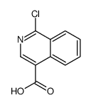 1-chloroisoquinoline-4-carboxylic acid structure