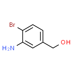 2-溴-5-羟甲基苯胺结构式