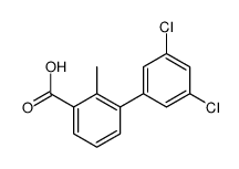 3-(3,5-dichlorophenyl)-2-methylbenzoic acid结构式