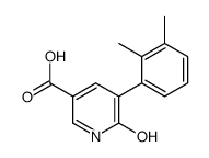 5-(2,3-dimethylphenyl)-6-oxo-1H-pyridine-3-carboxylic acid Structure