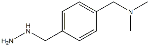 1-(4-(hydrazinylmethyl)phenyl)-N,N-dimethylmethanamine结构式