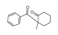 2-benzoyl-2-methylcyclohexan-1-one Structure