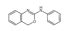 (4H-benz[d][1,3]oxazin-2-yl)-phenyl-amine结构式